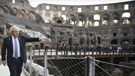 boris johnson koloseum G20
