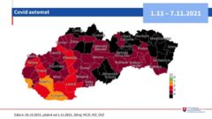 covid automat mapa slovensko