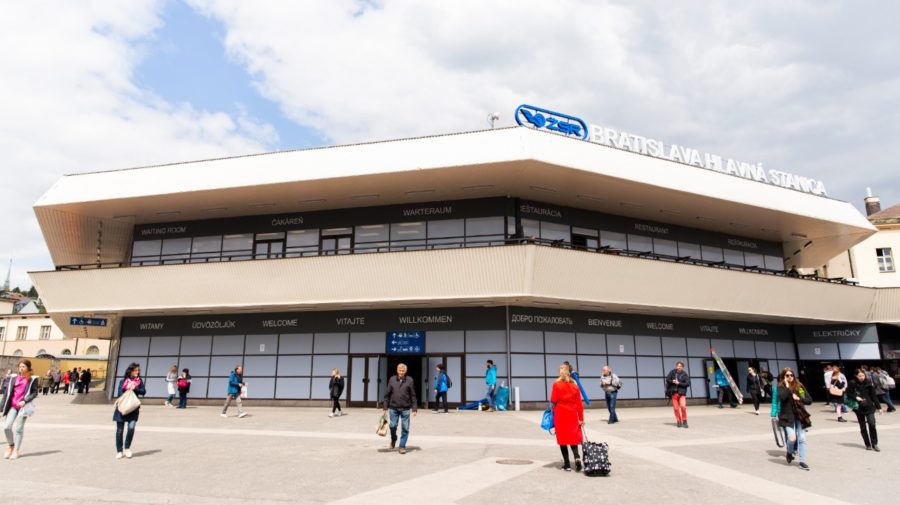 Upravená Hlavná železničná stanica v Bratislave
