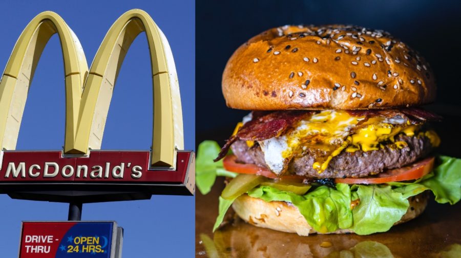 Na archívnej snímke zo 17. októbra 2019 je logo americkej siete rýchleho občerstvenia McDonald's