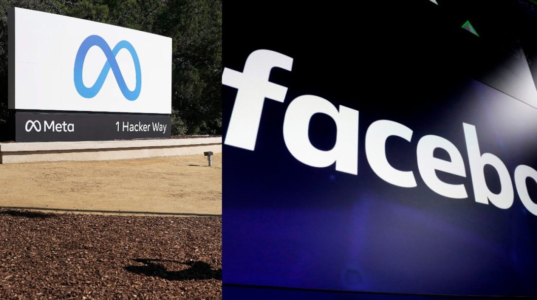 Spoločnosť Facebook odhalila nové logo a nový názov Meta. Na archívnej snímke z 29. marca 2018 logo spoločnosti Facebook.