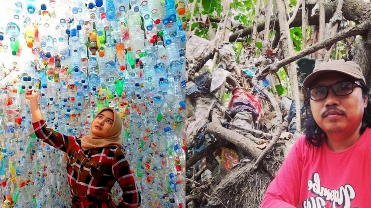 Plastové múzeum v Indonézii