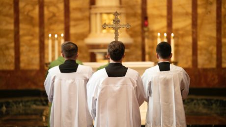 Miništranti, cirkev, kostol