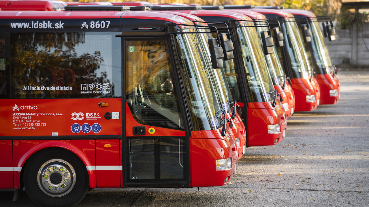 arriva autobusy bratislava