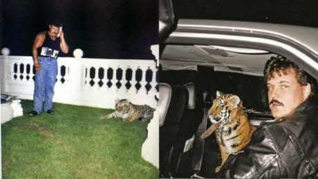 Mikuláš Černák v tigrom a doma