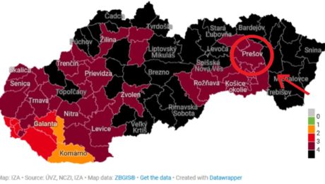 PREHĽAD: Väčšina Slovenska