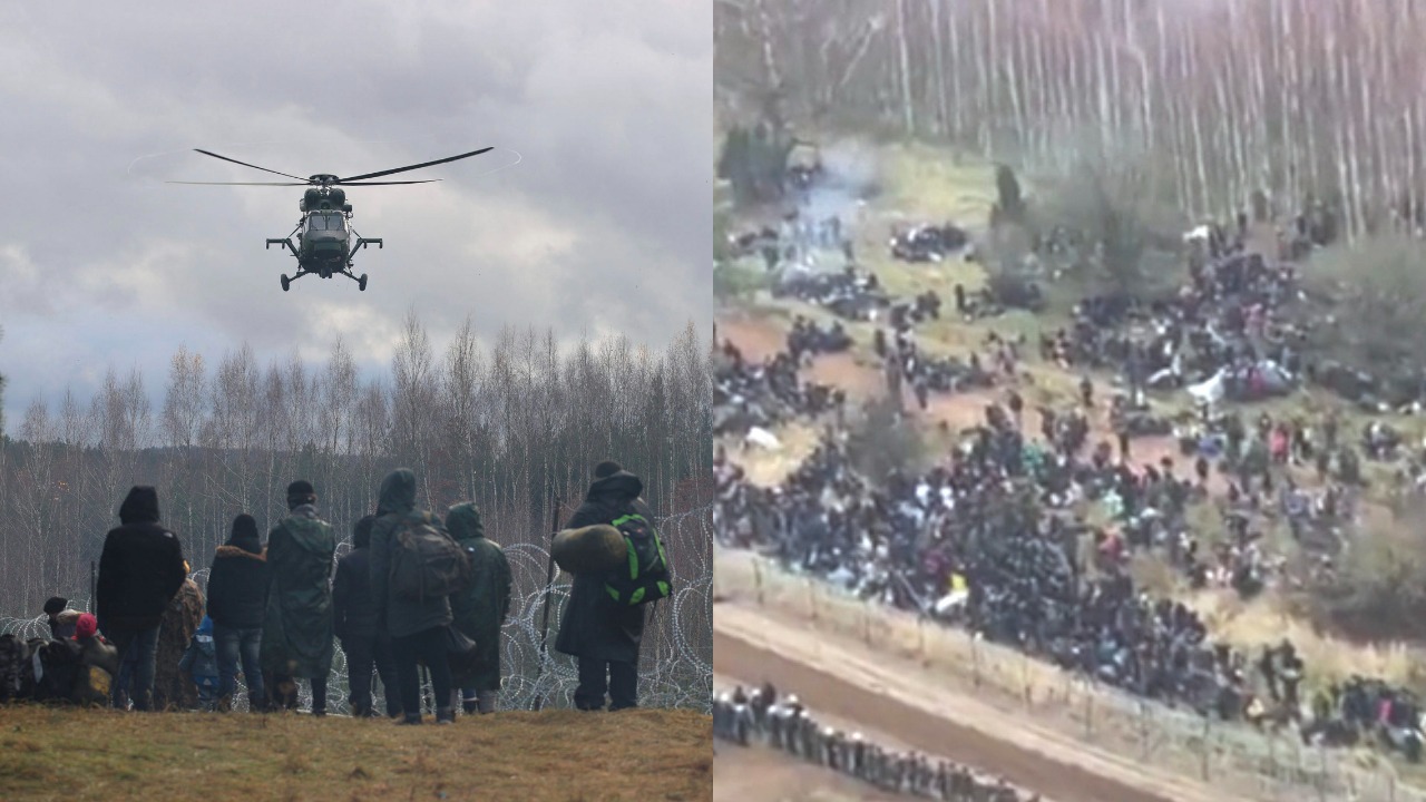 hranice migranti bielorusko