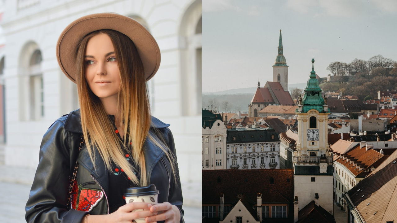 bratislava, zena