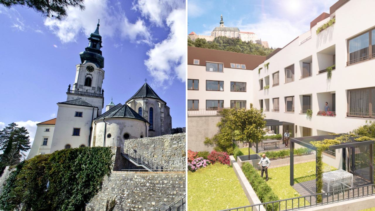 Nitra a projekt pod hradom