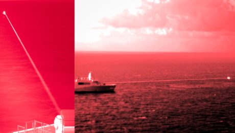 „Vytiahnite lasery,“ americké