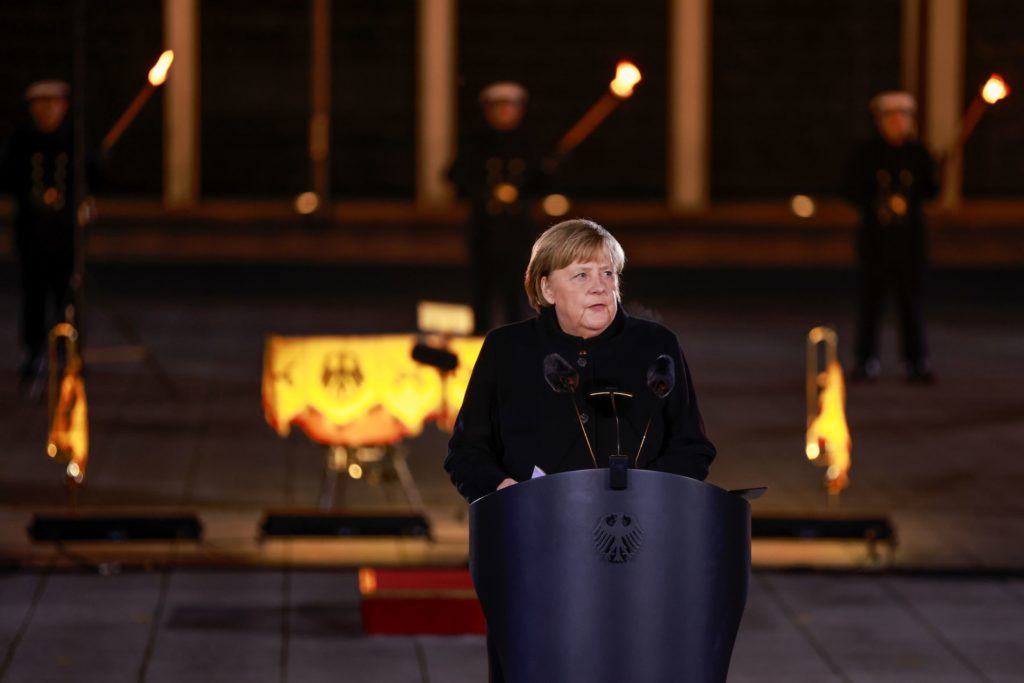 Merkel rozlúčka
