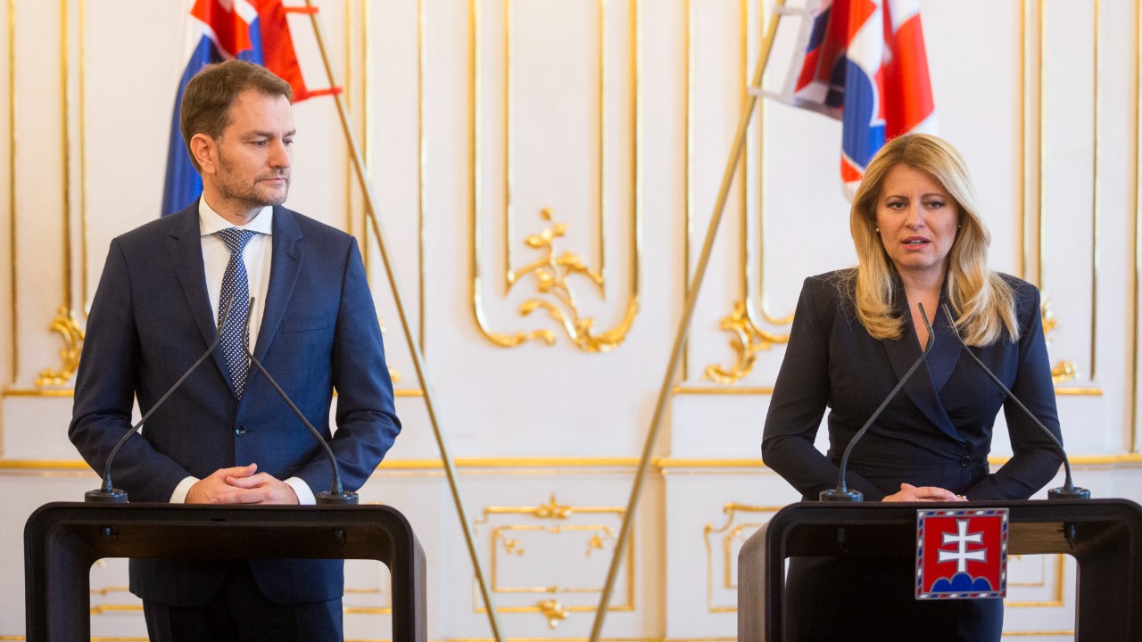 zuzana čaputová, igor matovič