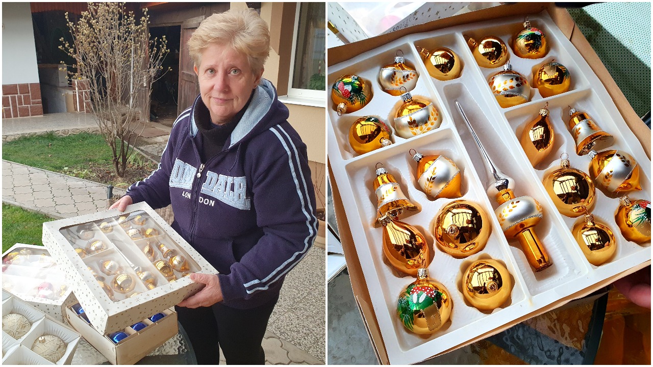 vianočné ozdoby štítnik