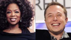 Oprah Winfrey a Elon Musk