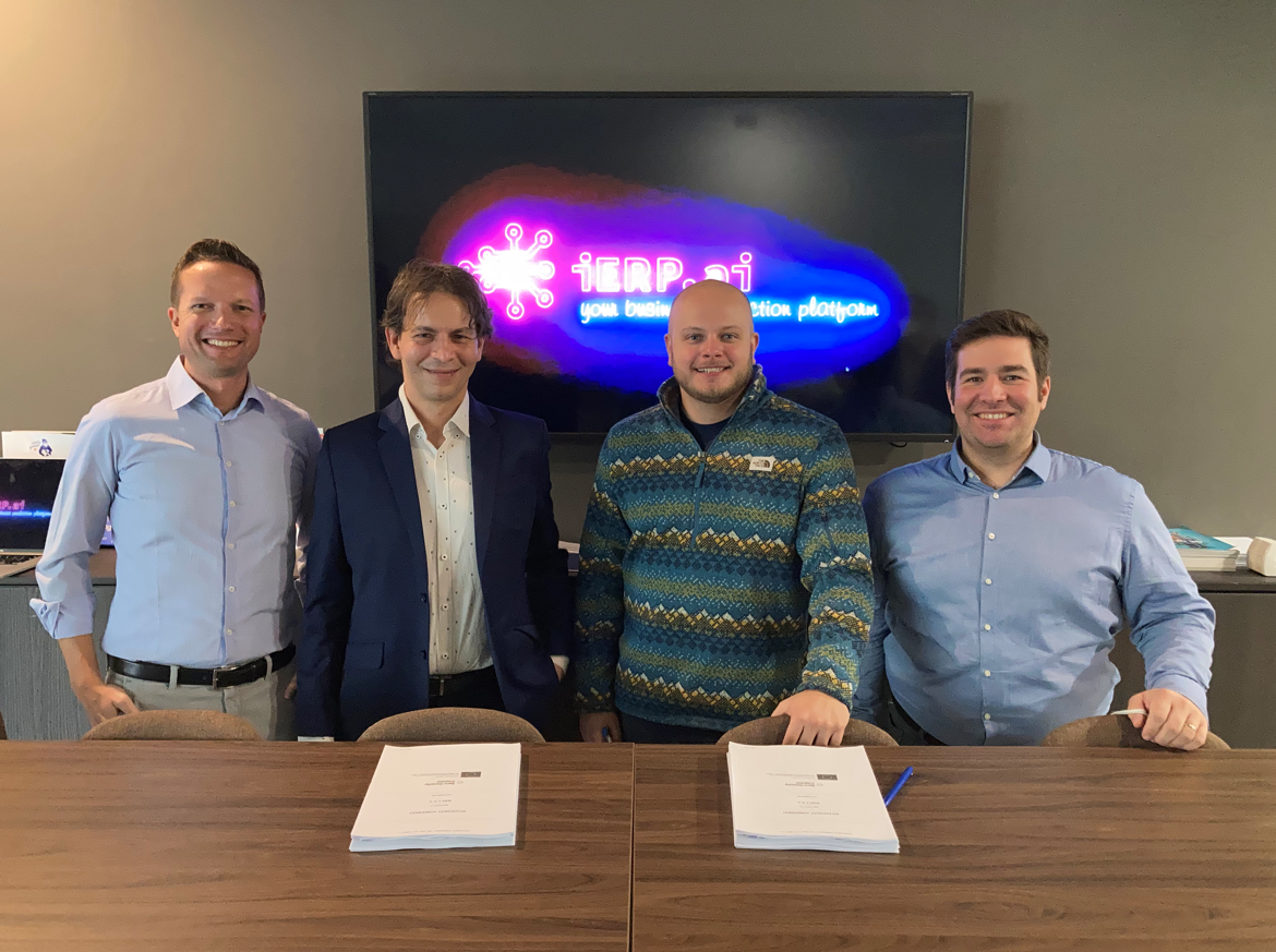 iERP, na fotke Dušan Korčák, Jozef Baláž, Marek Zámečník, Michal Nespor