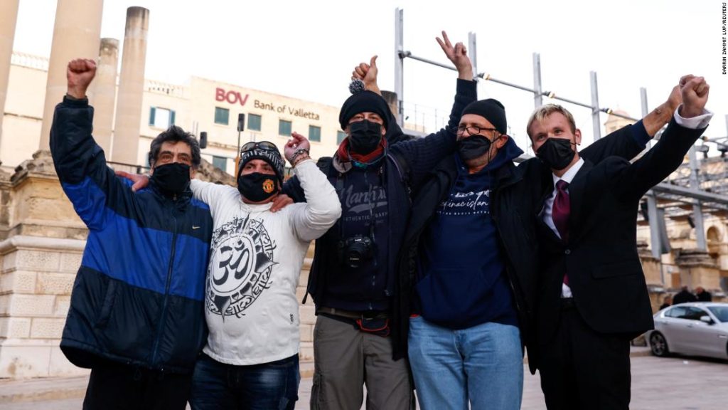 Oslava schválenia zákona na Malte