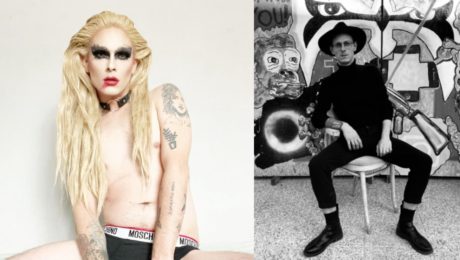 slovenská drag queen Matúš alias Chantall Licorne