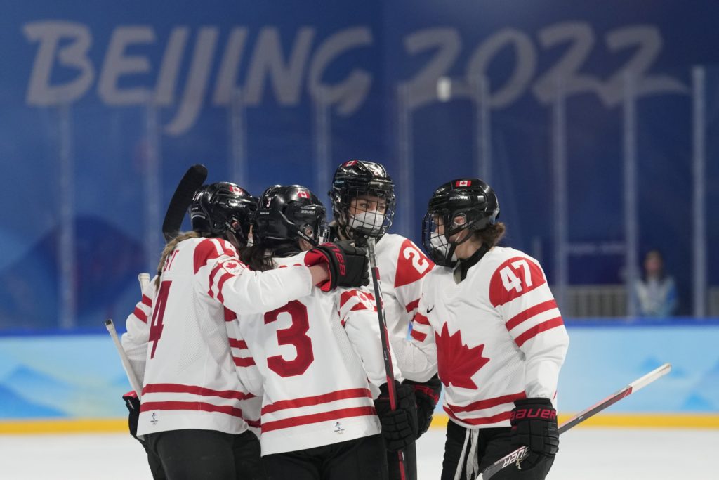 Kanadské hokejistky