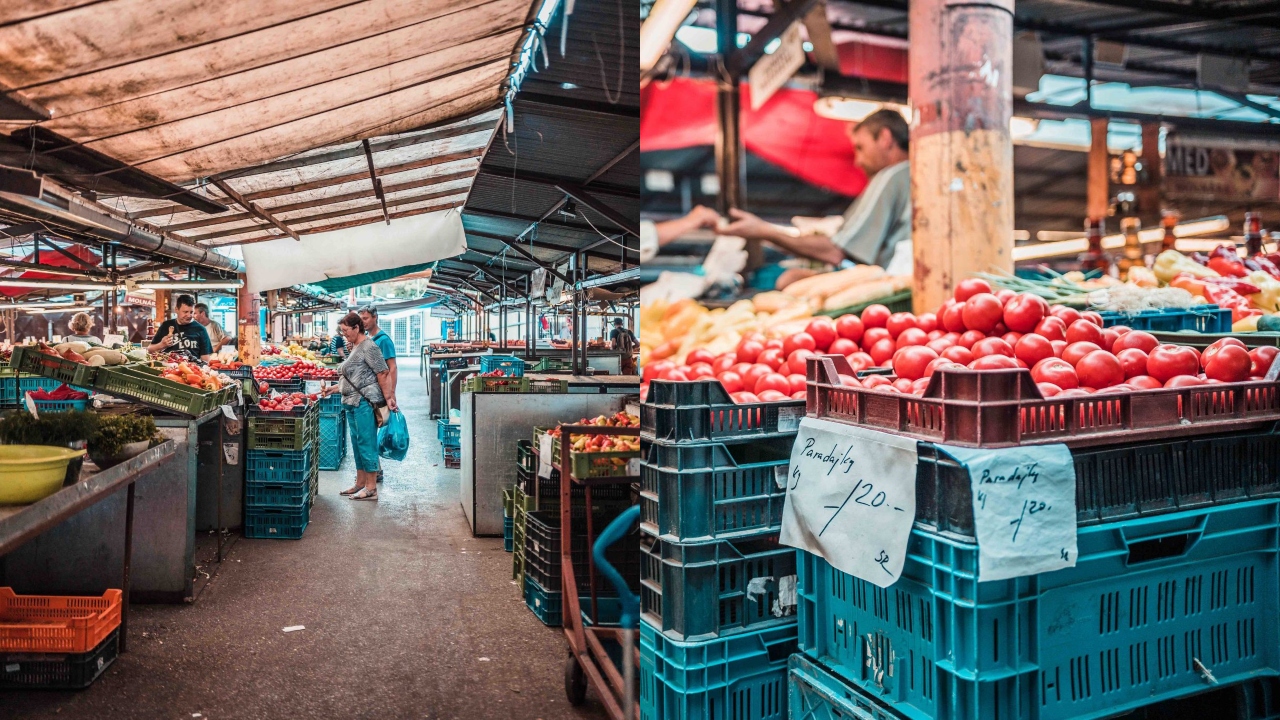 potraviny, miletička