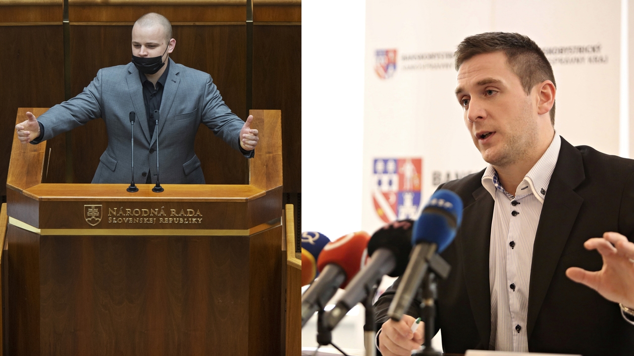 Milan Uhrík a Milan Mazurek