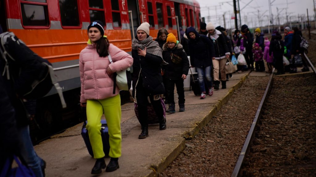 utečenci z Ukrajiny