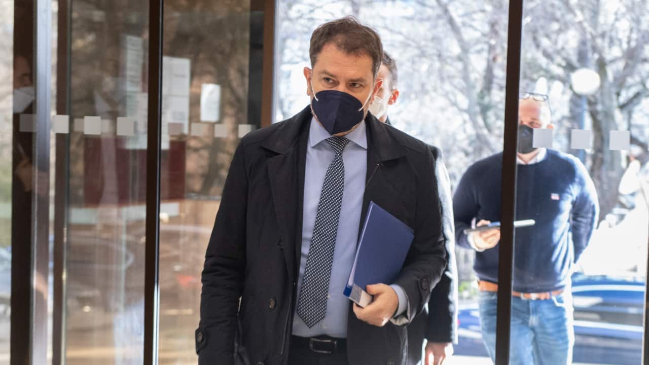 Minister financií Igor Matovič, tlačová konferencia