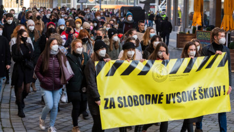 Študenti sa dočkali,