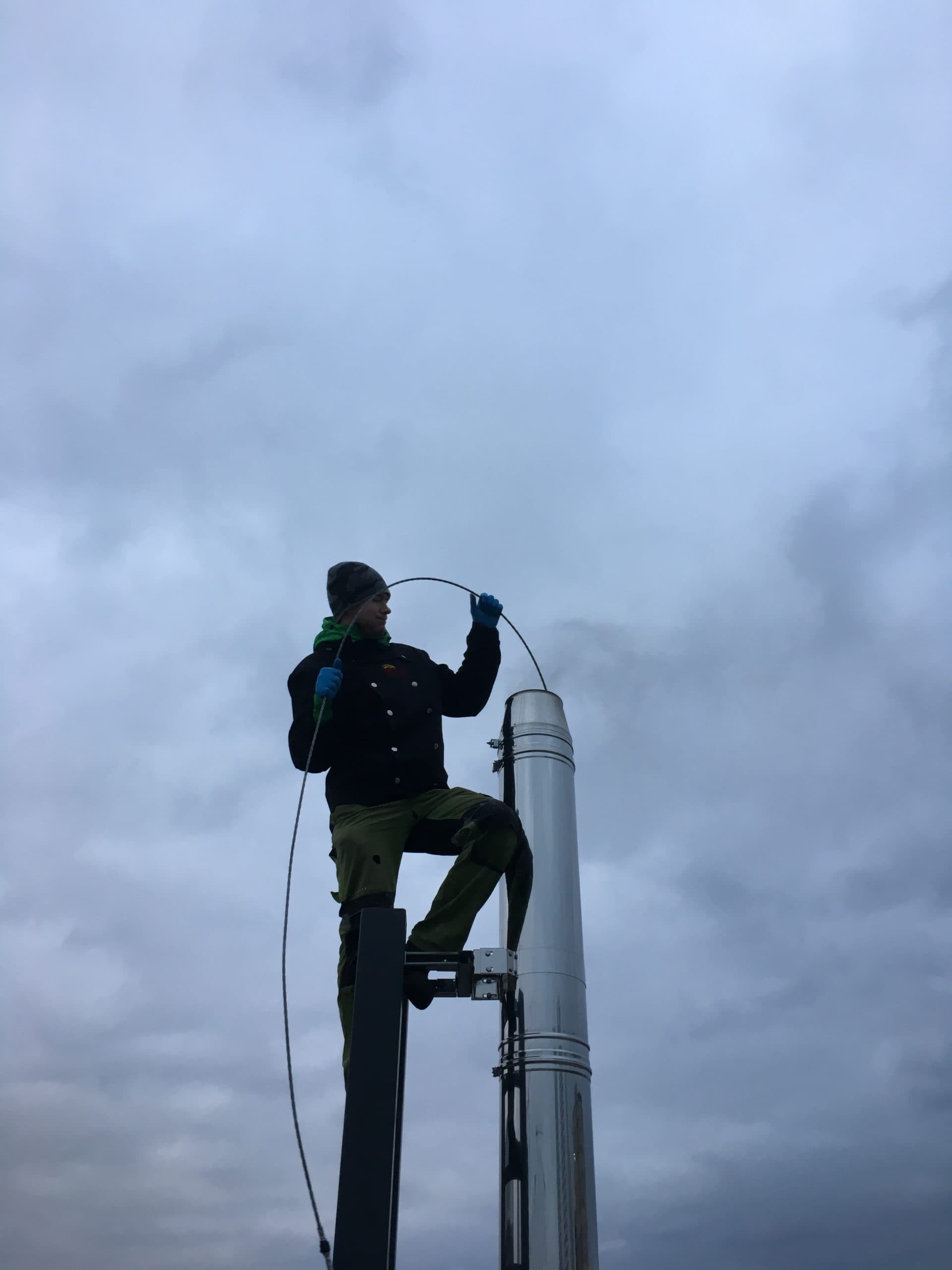 kominár, čistenie komína, Verve