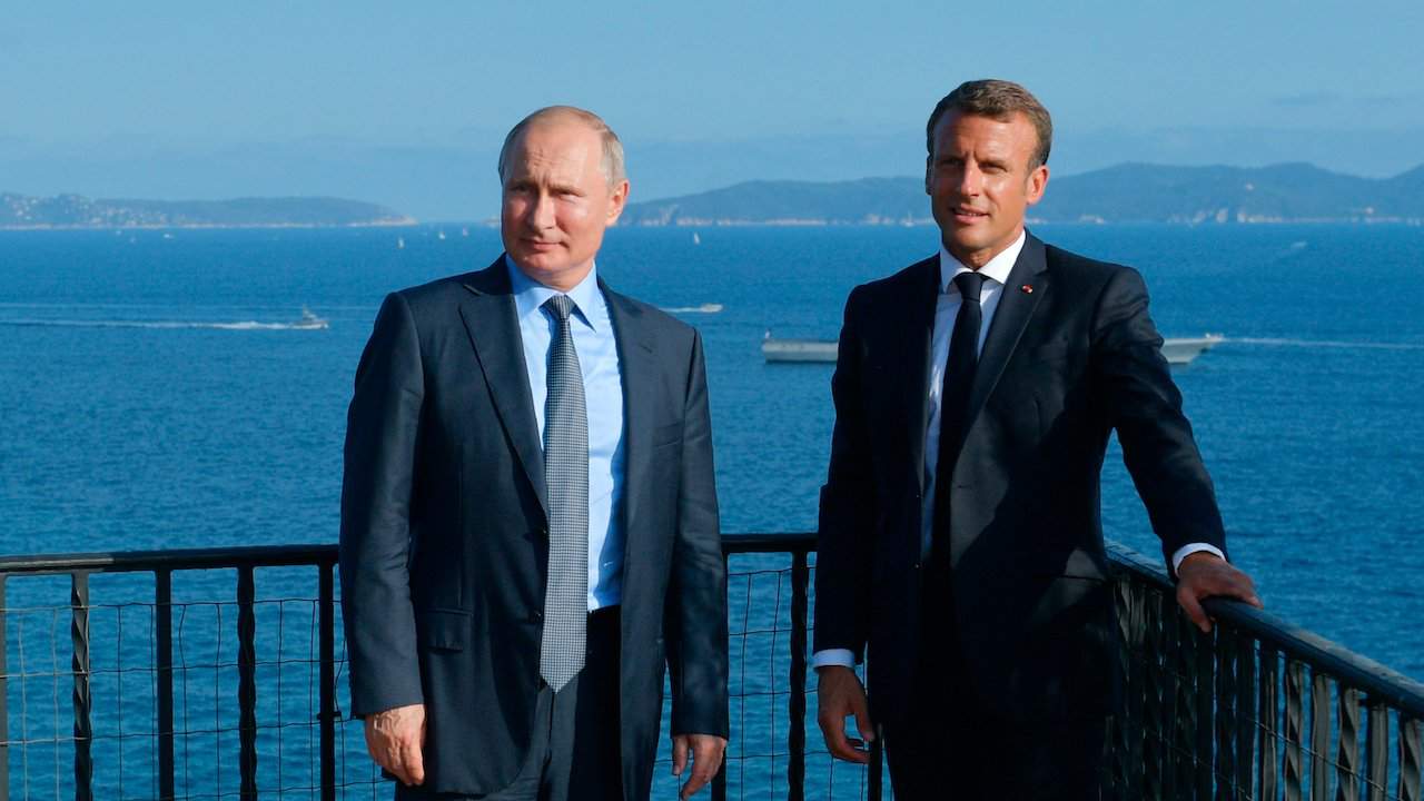 putin macron