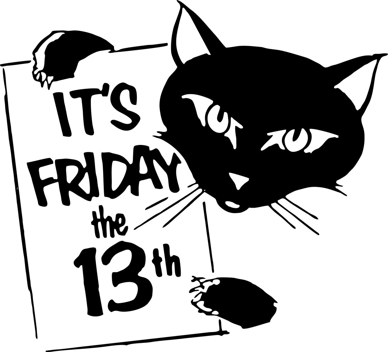 Piatok 13 a čierna mačka