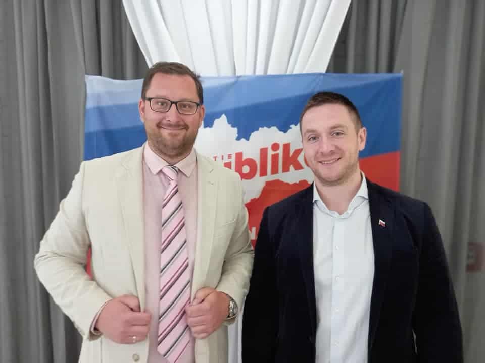 Miroslav Heredoš a Milan Uhrík