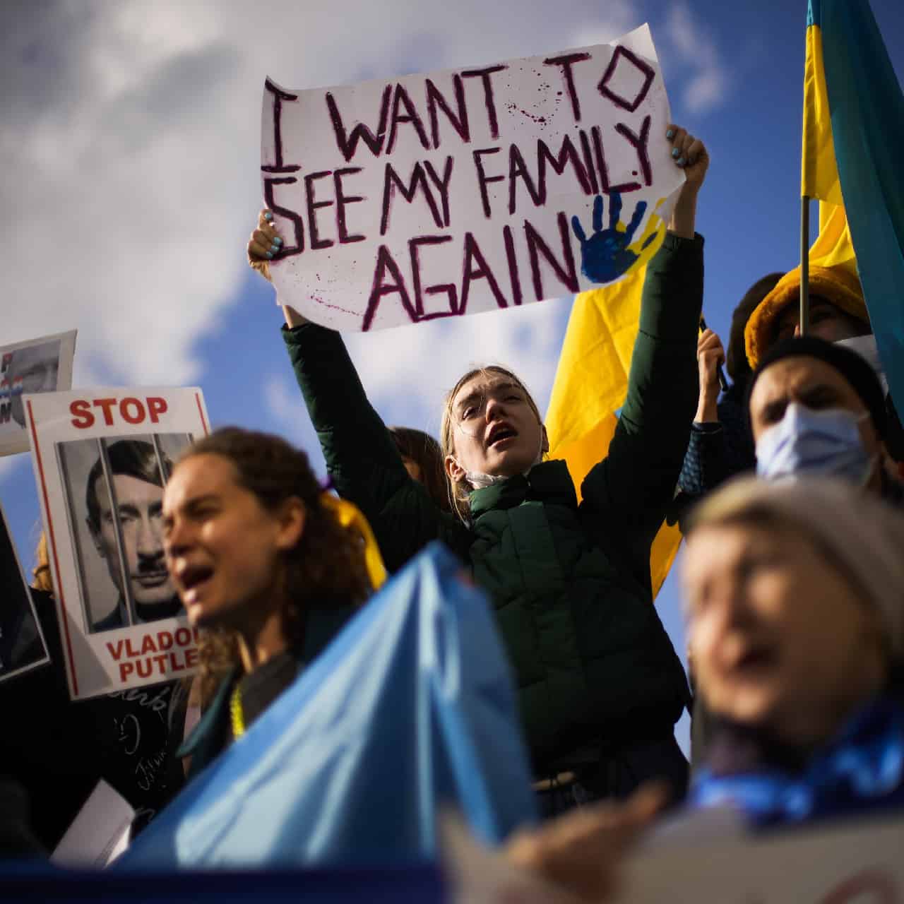 protest ukrajina putin