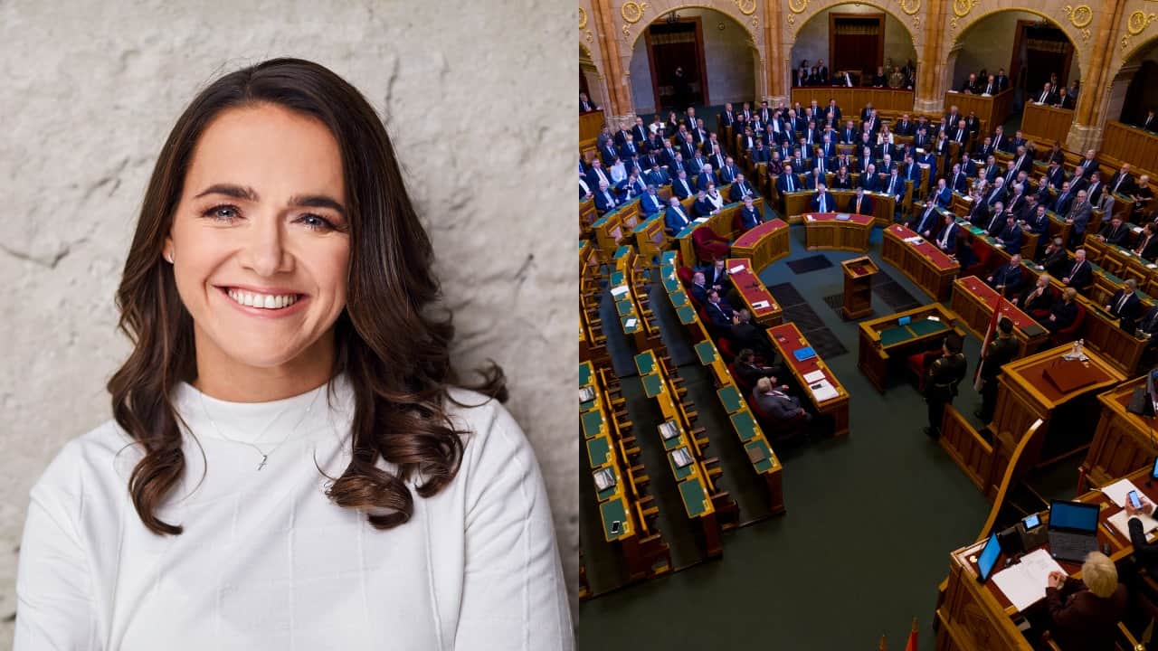 Hlasovanie za prezidentskú kandidátku Katalin Novák