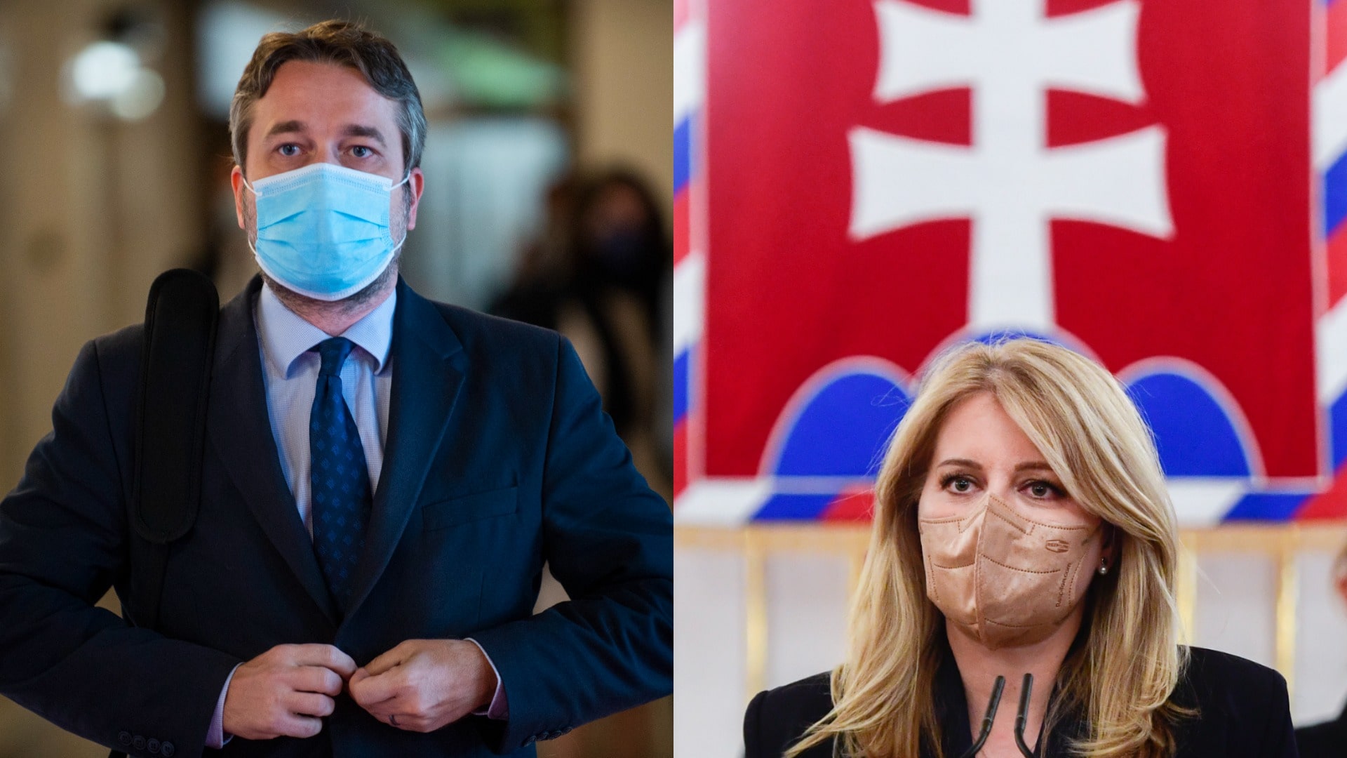 luboš blaha a prezidentka zuzana čaputova