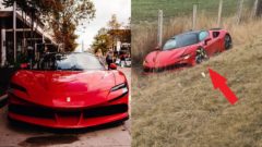 Luxusné červené Ferrari