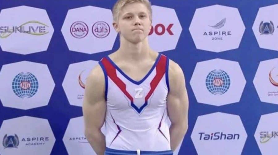 ruský gymnasta športovec Z