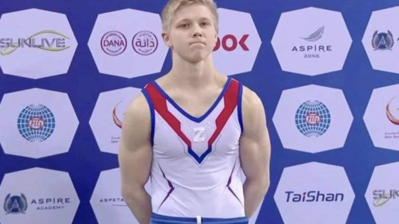 ruský gymnasta športovec Z