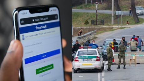 rómovia, karanténa facebook