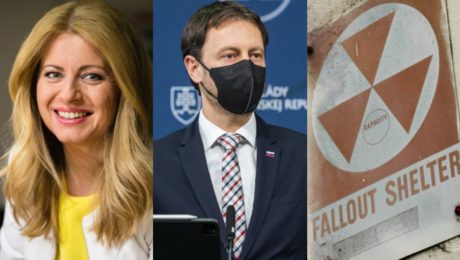 Zuzana Čaputová a Eduard Heger