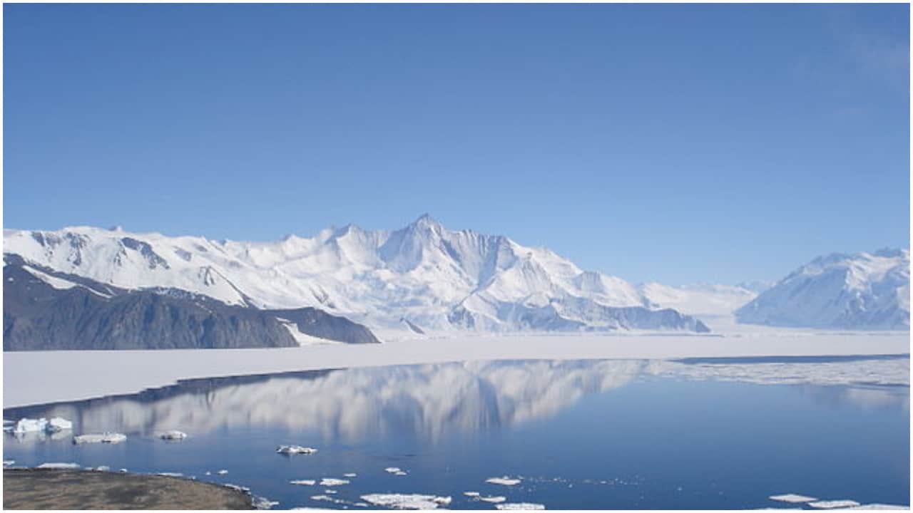 lad antarktida priroda