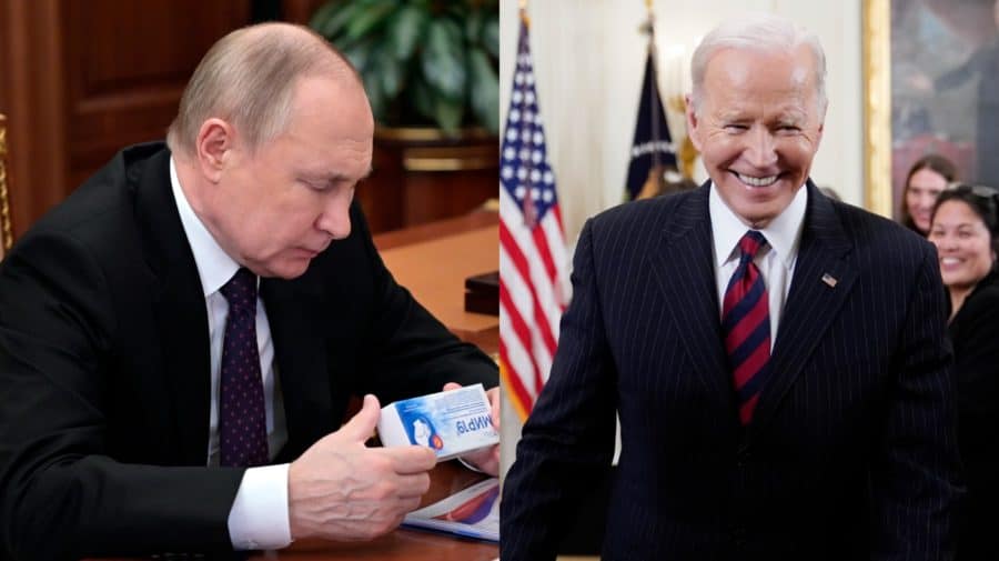Putin Biden sankcie
