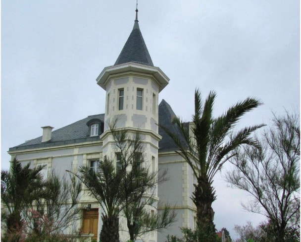 Kúria v Biarritzi. 