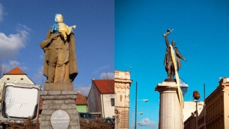 pamätníky vojakov červenej armády