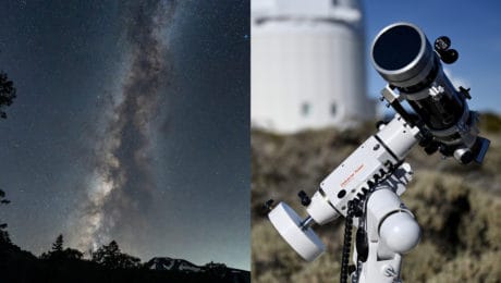 teleskop vesmir nebo