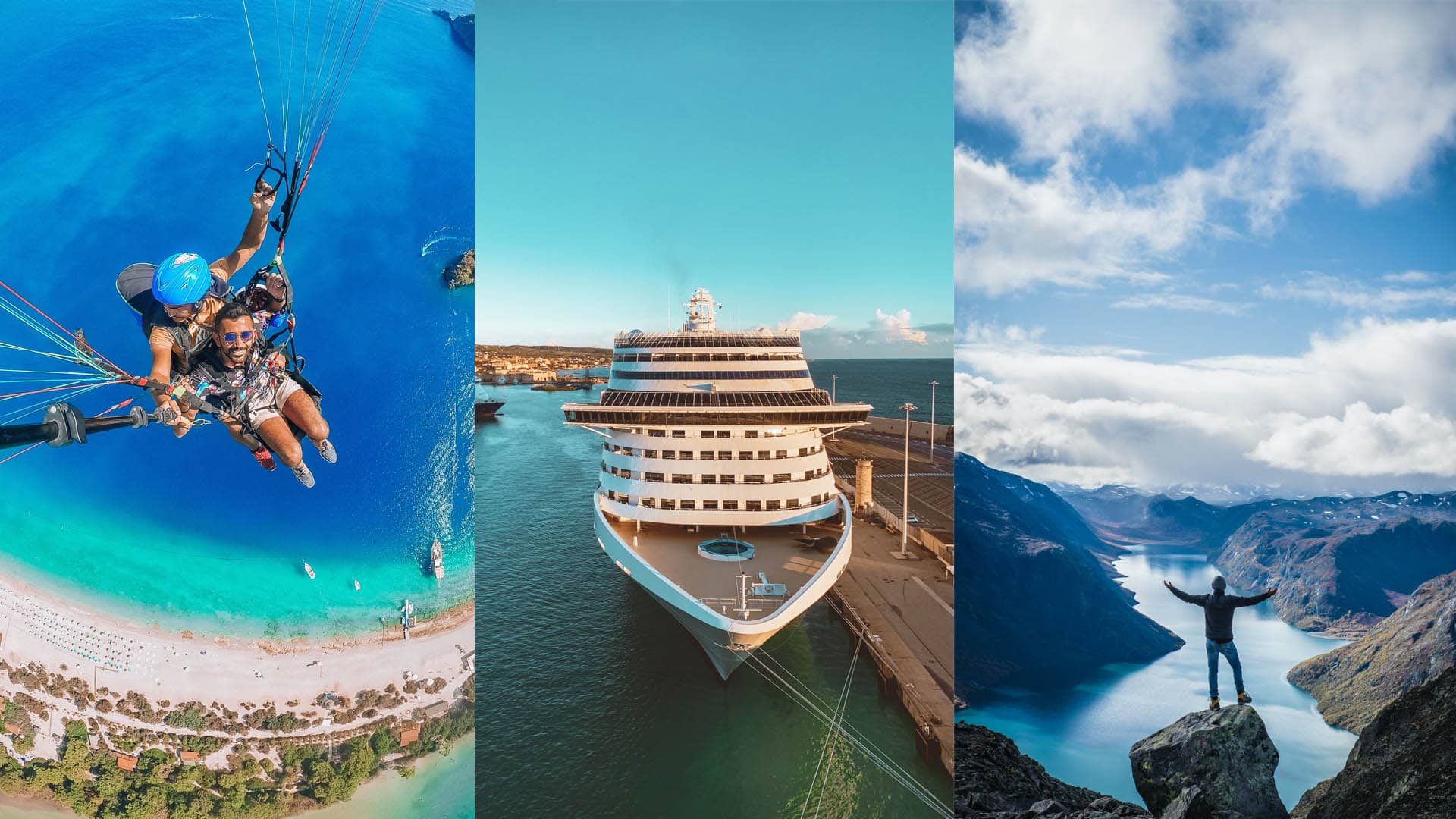 výletná loď plavba more dovolenka