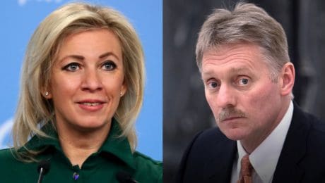 hovorcovia Kremľa zacharovova peskov