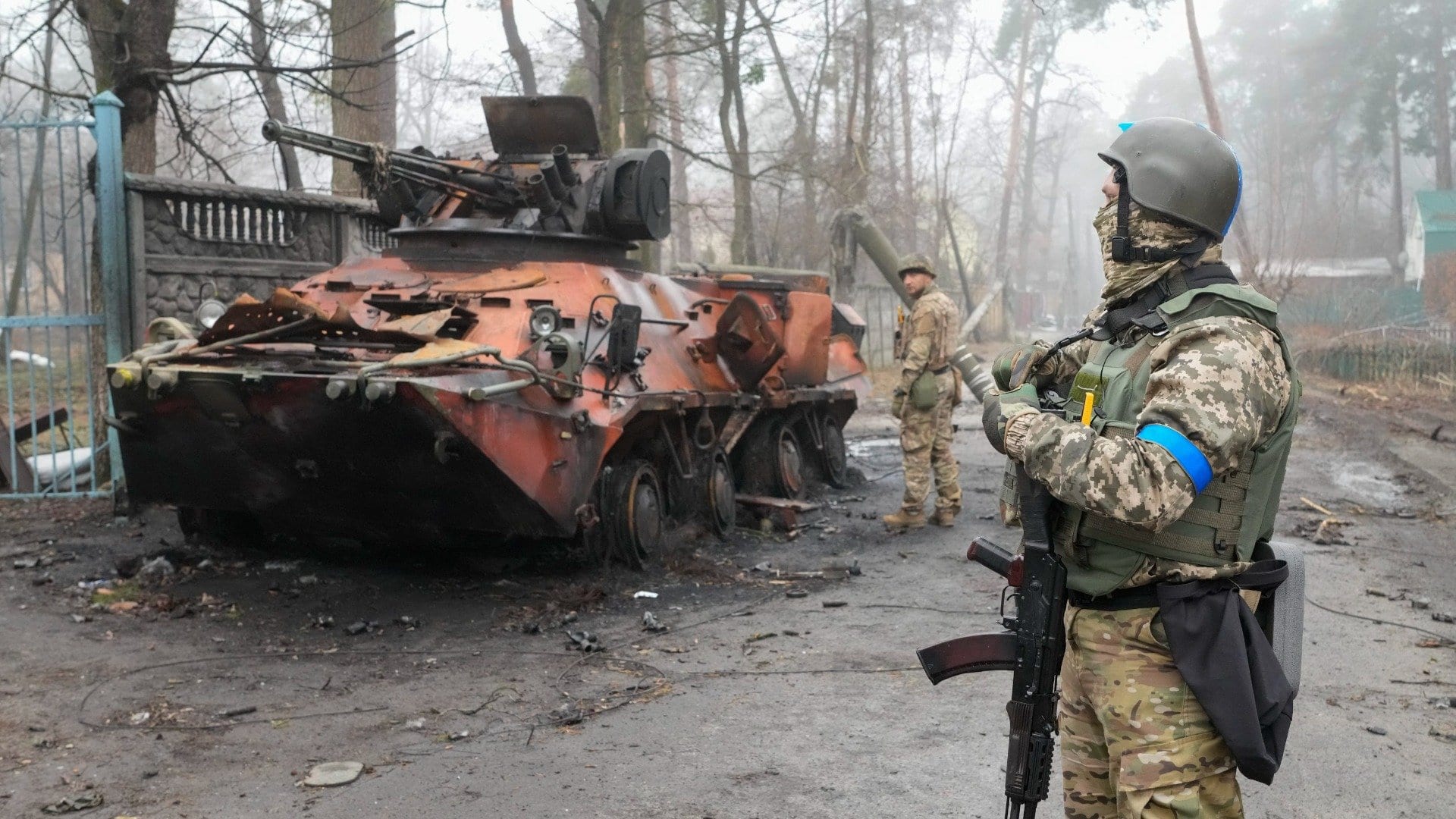 ukrajina, tank, vojak