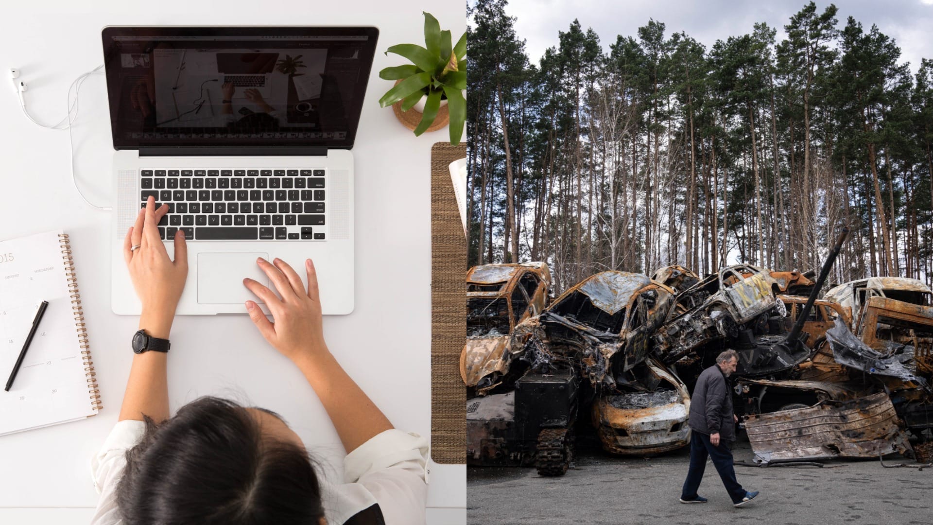 vojna, informačná vojna, laptop, notebook, ukrajina