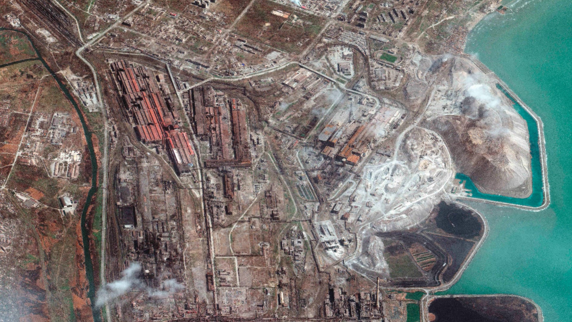 Azovstal Iron and Steel Works factory