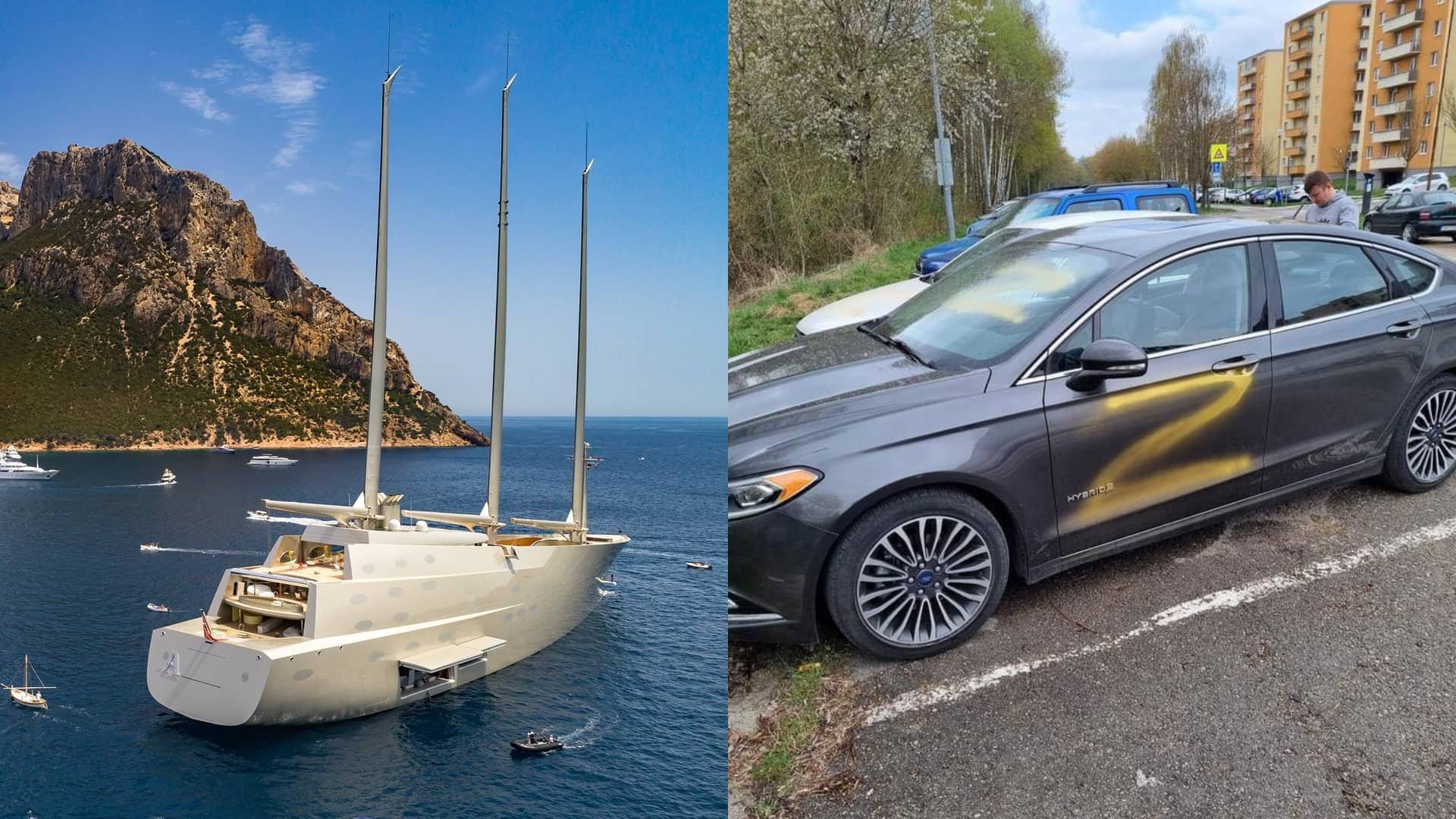 jachta a symbol vojenskej propagandy